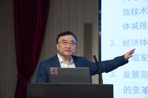 能源基金会首席执行官兼中国区总裁 邹骥 国是直通车 赵斌 摄