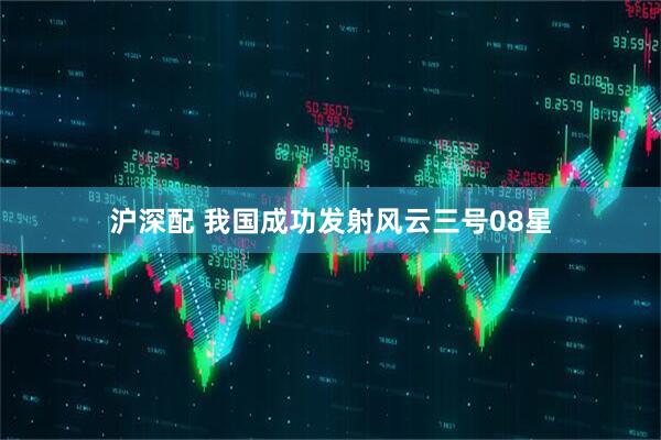 沪深配 我国成功发射风云三号08星